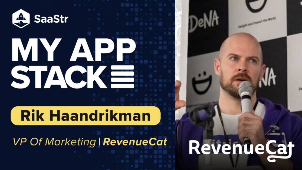 My App Stack: Rik Haandrikman, VP of Marketing at RevenueCat