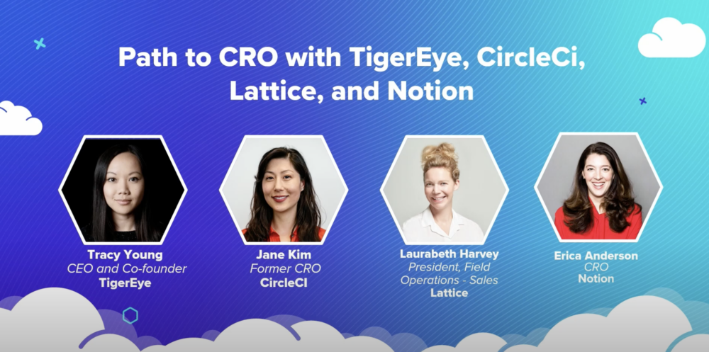 The Path to CRO with TigerEye, CircleCl, Lattice, and Notion